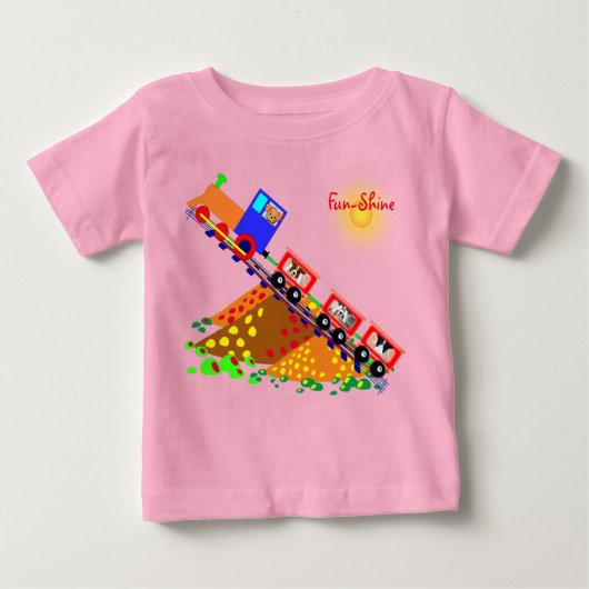 Playful Puppy - Baby T-shirt (Vorderseite)
