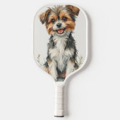 Playful Puppy Pickleball Paddle (Rückseite)
