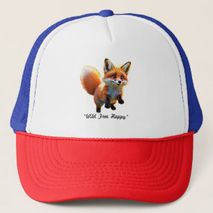 "Playful Red Fox" Truckerkappe