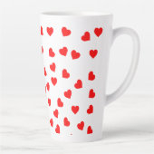 Playful Red Hearts Milchtasse (Rechts)