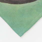 Playful River Otter Painting Fleecedecke (Ecke)