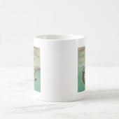Playful River Otter Painting Kaffeetasse (Mittel)