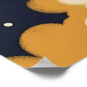 Playful Rocket Ship - Celestial Kinderzimmer Poster (Ecke)