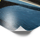 Playful Safari Animals Poster (Ecke)