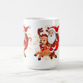 **"Playful Santa Claus Design – Fun and Festive Ch Kaffeetasse (Mittel)
