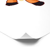 **"Playful Santa Claus Design – Fun and Festive Ch Poster (Ecke)