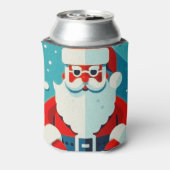 Playful Santa Claus Dosenkühler (Kanne Rückseite)