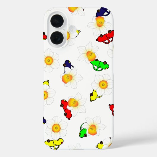 Playful Scribble Pattern Phone iPhone / iPad case (Rückseite)
