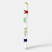 Playful Scribble Pattern Phone iPhone / iPad case (Rückseite / Rechts)