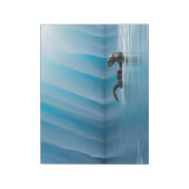 Playful Sea Otter Notizblock (Rotiert)