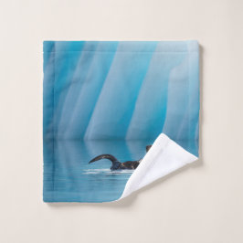 Playful Sea Otter Waschlappen