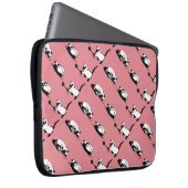 Playful Siamese Kitten Laptop Case (Vorne Rechts)