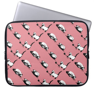 Playful Siamese Kitten Laptop Case