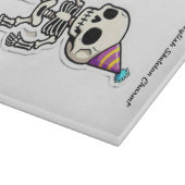 "Playful Skull Sticker" Schneidebrett (Ecke)