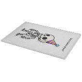 "Playful Skull Sticker" Schneidebrett (Ecke)