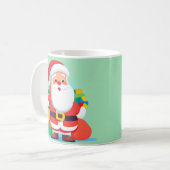 Playful Snata Claus Tasse (Vorderseite Links)