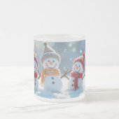 Playful Snowmen Tasse (Mittel)