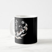 Playful Soccer Cat Mug – Cute Gift for Cat-Loving  Kaffeetasse (Vorderseite Links)