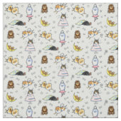 Playful Spitzes Cool Grau Stoff (Muster)