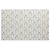 Playful Spitzes Cool Grau Stoff (Fat Quarter (45,7 x 55,9 cm))