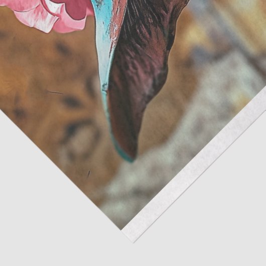 Playful Sprite Gothic Paris Gargoyle Decoupage Seidenpapier (Ausschnitt)