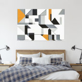 Playful Structure Leinwanddruck (Insitu (Schlafzimmer))