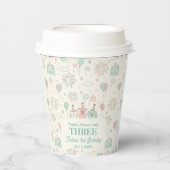 Playful Sweet and Three Kids Birthday Pappbecher (Vorderseite)