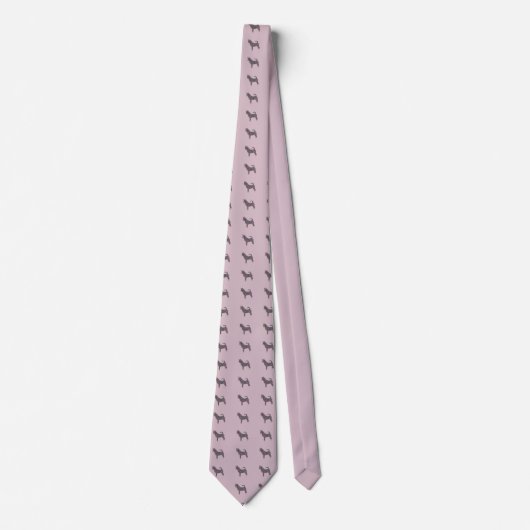 Playful tie for chihuahua lovers krawatte (Vorderseite)