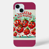 Playful Tomato Fun Phone Cover - fröhlich und Vibr (Rückseite)