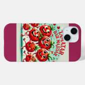 Playful Tomato Fun Phone Cover - fröhlich und Vibr (Rückseite (Horizontal))