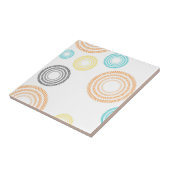 Playful, trendy, coole, moderne, einfache Kreise Fliese (Seite)