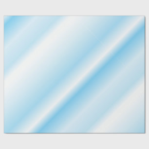 Playful Türkis Shaded Diagonline Geschenkpapier