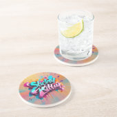 "Playful Urban Vibes" Getränkeuntersetzer (Seite)