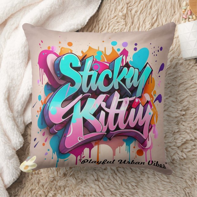 “Playful Urban Vibes” Kissen (Decke)