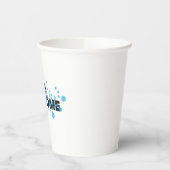 Playful, vibrant, bold, modern design Be Awesome Pappbecher (Links)