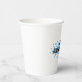 Playful, vibrant, bold, modern design Be Awesome Pappbecher (Rechts)