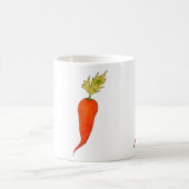 Playful Watercolor Carrot Kaffeetasse (Mittel)