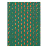 Playful Watercolor Carrot Tischdecke (Vorderseite)