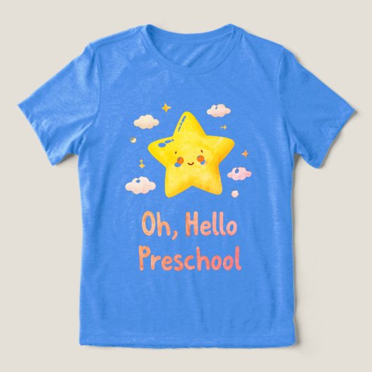 Playful Women's Oh Hello Preschool Shirt (Design Vorderseite)