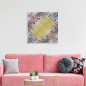 Playful Wonder II Stretched Canvas Print Leinwanddruck (Insitu (Wohnzimmer))