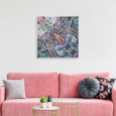 Playful Wonder Stretched Canvas Print Leinwanddruck (Insitu (Wohnzimmer))