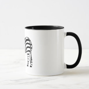 Playful Zebra-Tasse Tasse