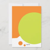 Playground Birthday Party Einladung (Rückseite)