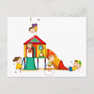 Playhouse Postkarte