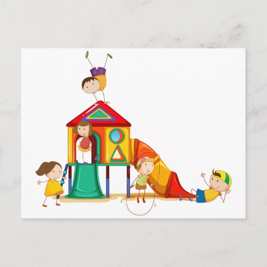 Playhouse Postkarte (Vorderseite)