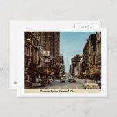 Playhouse Square, Cleveland, Ohio Vintag Postkarte (Vorne/Hinten)