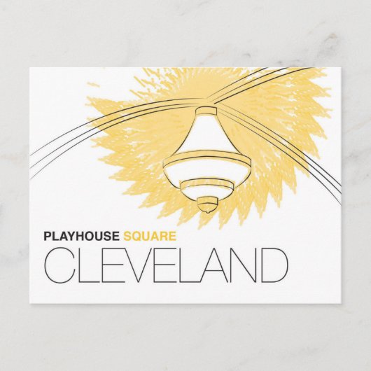 Playhouse Square Cleveland Postcard Postkarte (Vorderseite)