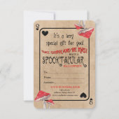 Playing Card Crazy Mushrooms Halloween (Vorderseite)