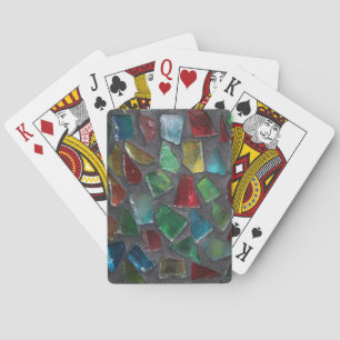 Playing Cards aus festem Glas Spielkarten