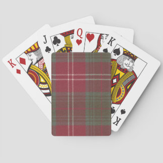 Playing Cards Chisholm Weathered Tartan Spielkarten